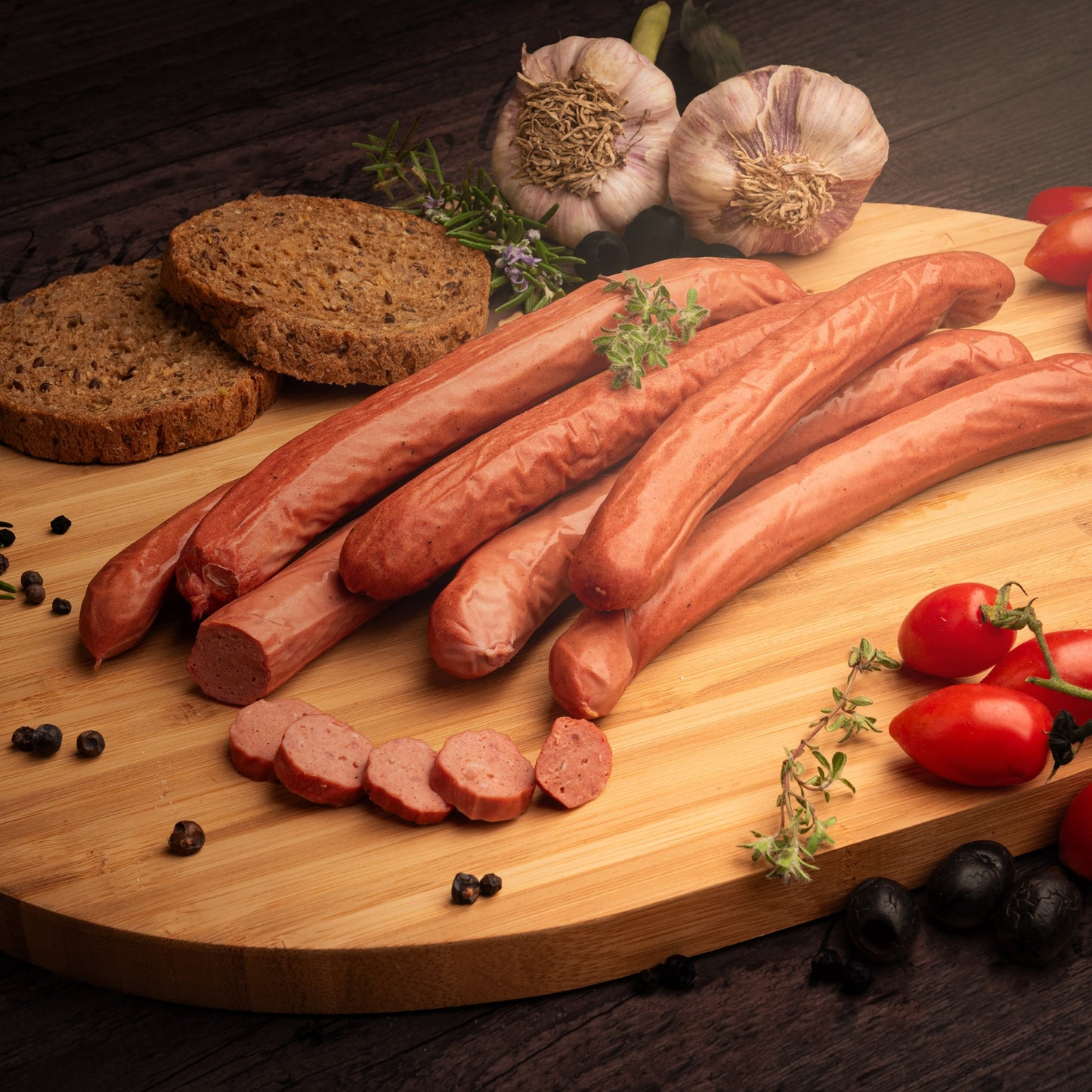 Authentic Zvěřinové párky se sýrem Gouda