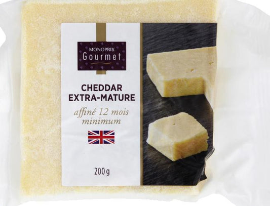 Monoprix Gourmet Extra vyzrálý čedar