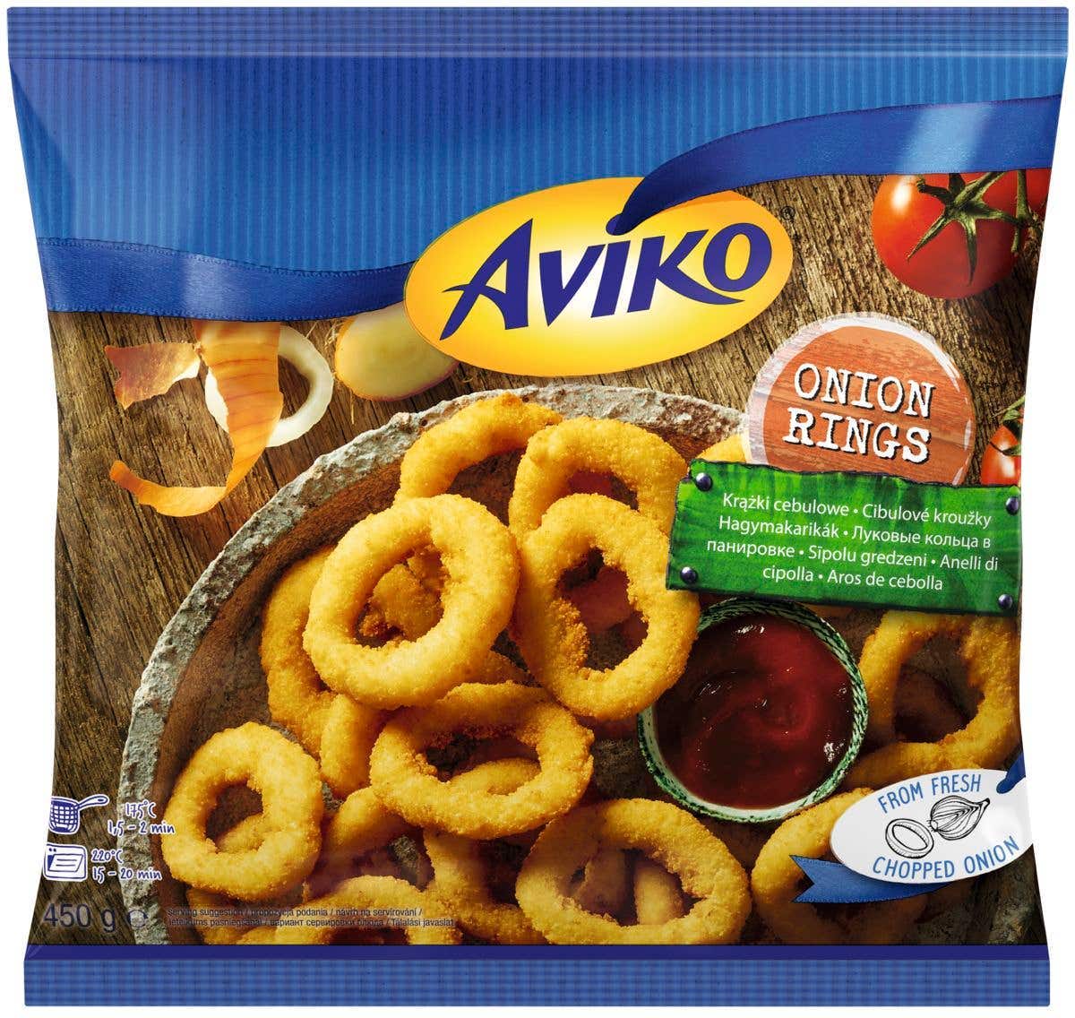 Aviko Cibulové kroužky