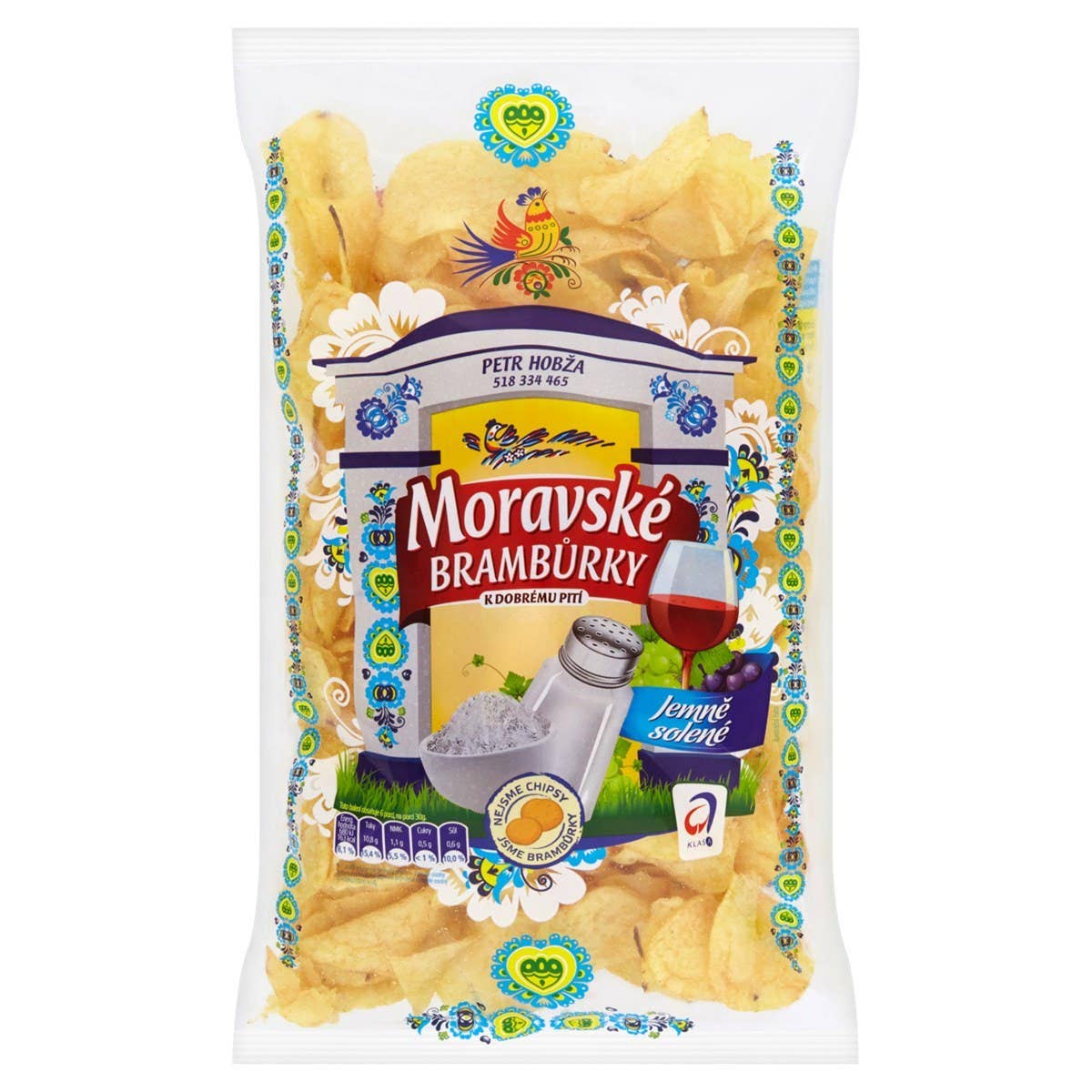 Moravské brambůrky Jemně solené