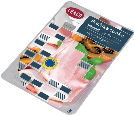 Le & Co Pražská šunka nejvyšší jakosti shaved (95% masa)