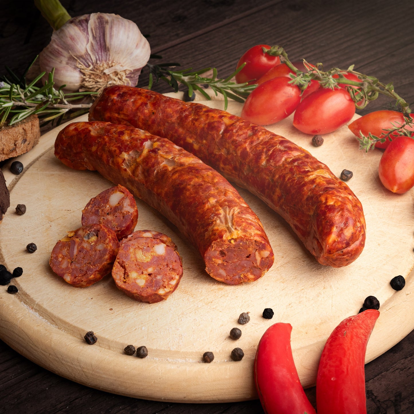 Authentic Paprikové zvěřinové klobásy
