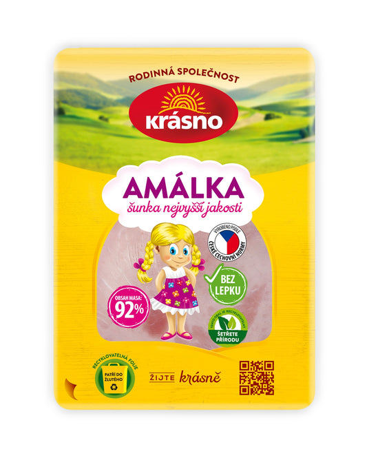 Krásno Amálka šunka nejvyšší jakosti (92% masa)